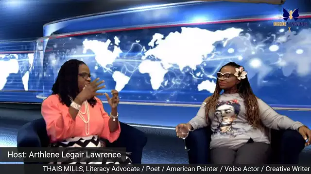 Thais Mills-Painter. Poet. Advocate. Mom. Imagine Me TV Show.